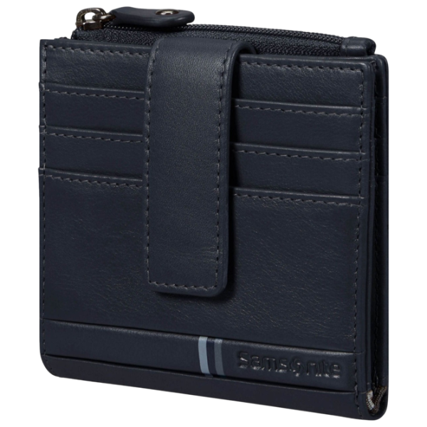 Кошелек для мужчин Samsonite Flagged SLG Натуральная кожа / Синий photo 1 Кошелек для мужчин Samsonite Flagged SLG Натуральная кожа / Синий photo 1