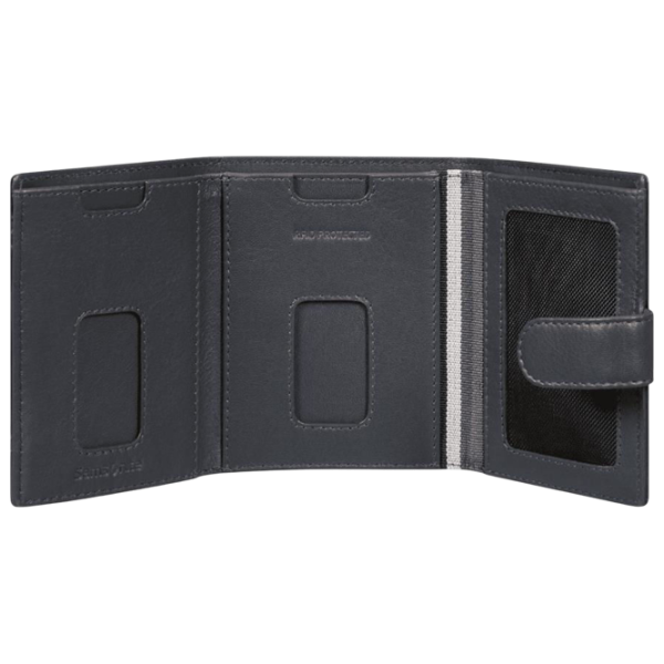Portmoneu pentru bărbați Samsonite FLAGGED 2.0 Piele naturală / Dark Blue photo 2 Portmoneu pentru bărbați Samsonite FLAGGED 2.0 Piele naturală / Dark Blue photo 2