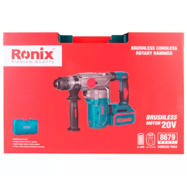 Ciocan rotopercutor Ronix 8679  / Blue photo 5
