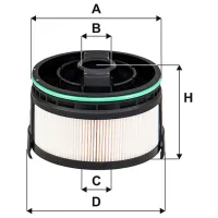 Filtru combustibil Wix Filters WF8586 111 mm photo 2