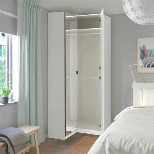 Dulap Ikea Pax/Fardal/Aheim 110.5 x 87.9 x 236.4 / DSP / Alb photo 6