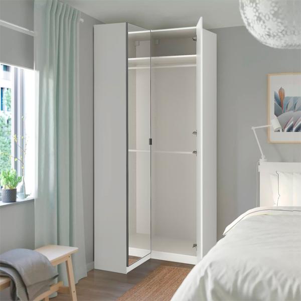 Dulap Ikea Pax/Fardal/Aheim 110.5 x 87.9 x 236.4 / DSP / Alb photo 6