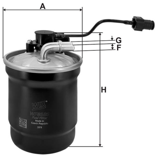 Топливный фильтр Wix Filters WF8585 9 мм photo 2