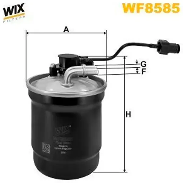 Топливный фильтр Wix Filters WF8585 9 мм photo 3