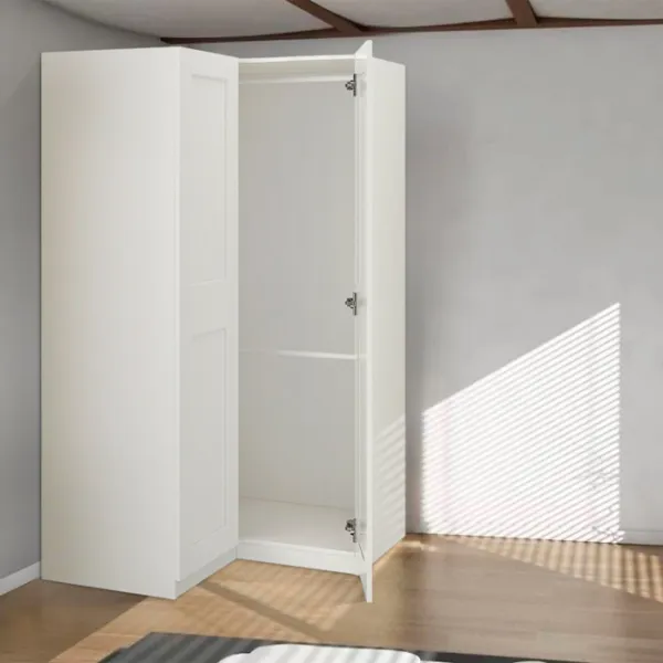 Шкаф Ikea Pax/Grimo 110.5 x 110.5см x 201.2 / ДСП / Белый photo 6