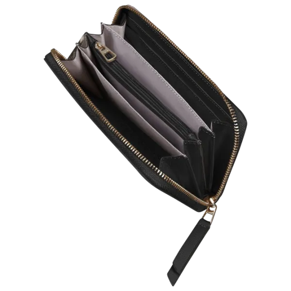 Portmoneu pentru femei Samsonite Rightup SLG Poliuretan / Black photo 2 Portmoneu pentru femei Samsonite Rightup SLG Poliuretan / Black photo 2