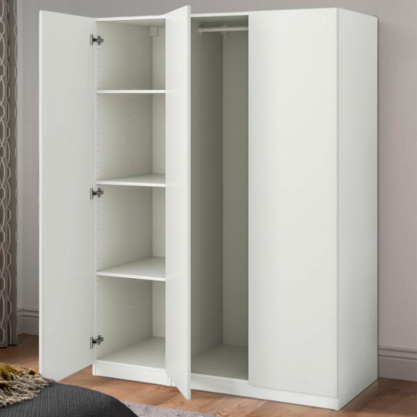 Шкаф Ikea Pax/Forsand 150 x 60см x 201.2 / ДСП / Белый photo 3