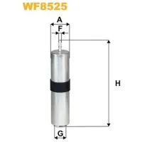 Filtru combustibil Wix Filters WF8525 8 mm photo 3