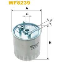 Filtru combustibil Wix Filters WF8239 92 mm photo 5