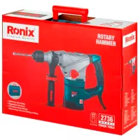 Ciocan rotopercutor Ronix 2736 1500 W / Blue photo 11