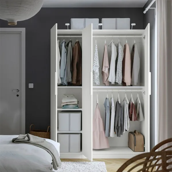 Dulap Ikea Pax/Forsand 150 x 60 x 201.2 / DSP / Alb photo 3