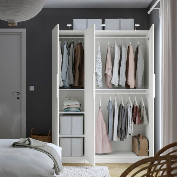 Dulap Ikea Pax/Forsand 150 x 60 x 201.2 / DSP / Alb photo 3