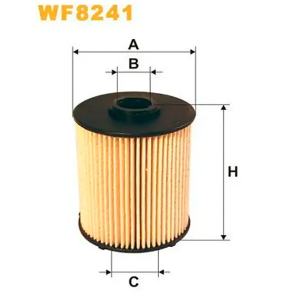 Filtru combustibil Wix Filters WF8241 26 mm  photo 3 Filtru combustibil Wix Filters WF8241 26 mm  photo 3