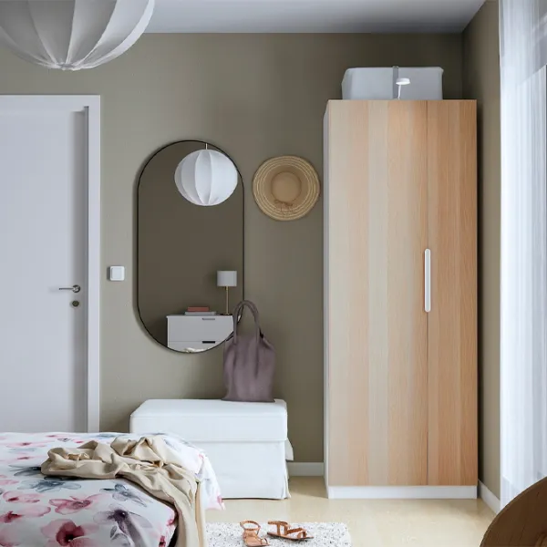 Dulap Ikea Pax/Forsand 75 x 60 x 201 / DSP / Alb photo 3