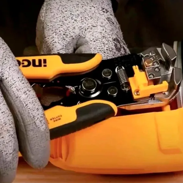 Clește dezizolator INGCO HWSP102418 205 mm photo 2