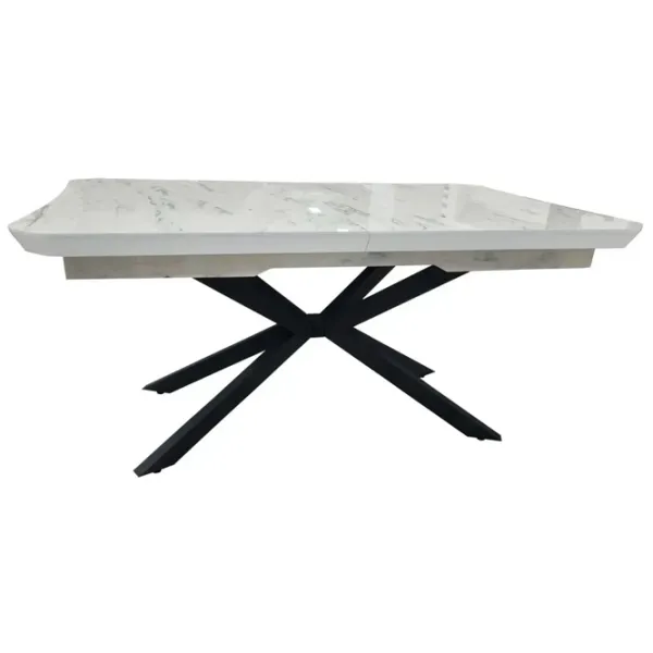 Masă de bucătărie extensibilă Magnus Elit single MDF/ Gray photo 1