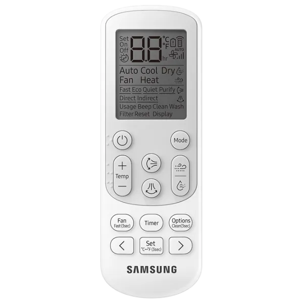 Кондиционер Samsung AR70F09C1BBNUA 9000 БТЕ / 25 м2 / Черный photo 9