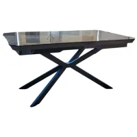 Кухонный стол раскладной Magnus Elit single МДФ/ Черный