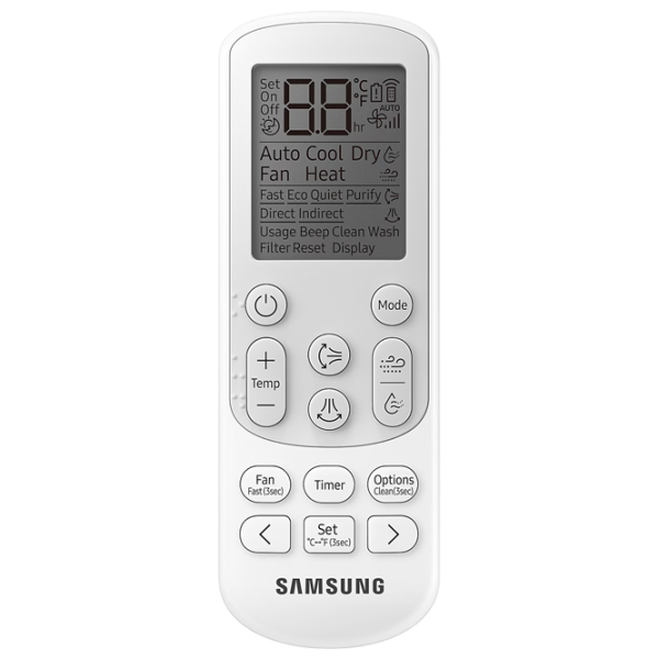 Кондиционер Samsung AR70F12C1BBNUA 12000 БТЕ / 25 м2 / Черный photo 12