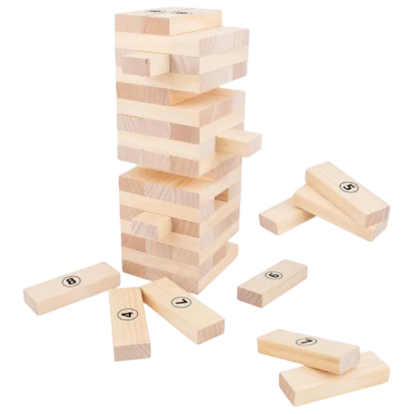 Настольная игра Tooky Toy Jenga Giant 3+/ Jenga photo 2