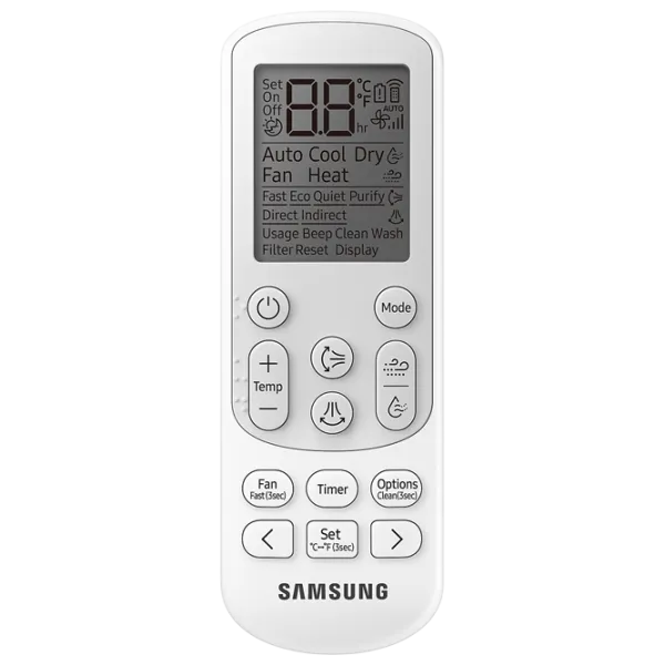 Кондиционер Samsung AR60F24C1BWNUA 24000 БТЕ / 65 м2 / Белый photo 8