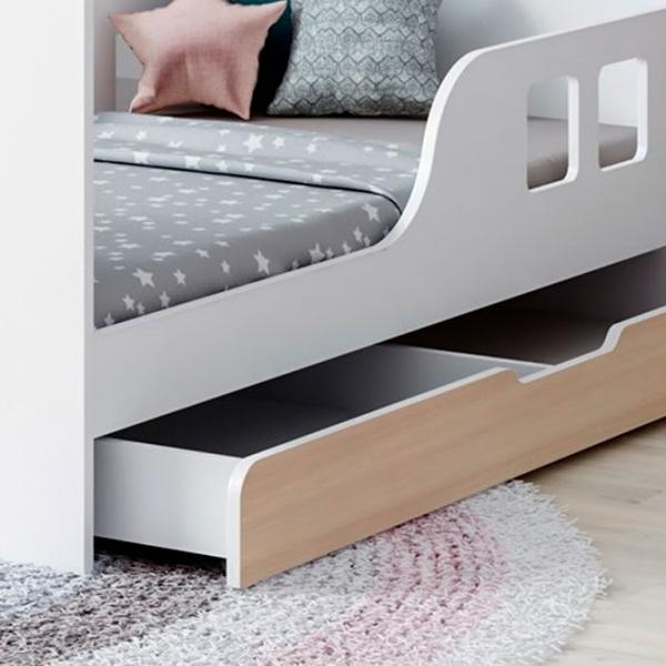 Детская кровать Happy Babies House Cloud L04 80 x 160 см / ЛДСП / Светлая груша photo 2 Детская кровать Happy Babies House Cloud L04 80 x 160 см / ЛДСП / Светлая груша photo 2