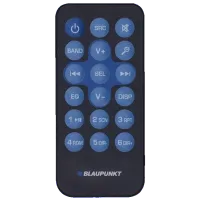 Telecomandă 1-DIN 170 series Black