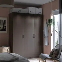 Dulap Ikea Pax/Forsand 150 x 60 x 201 / DSP / Gri închis photo 2