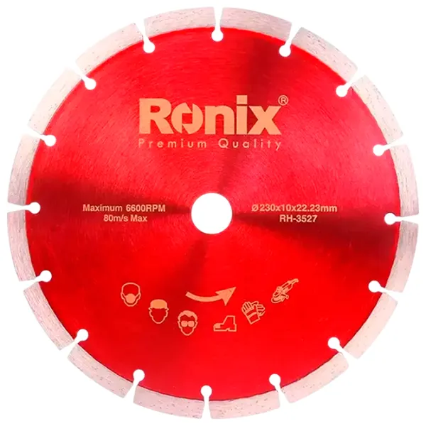 Disc diamantat segmentat Ronix RH-3527  photo 1 Disc diamantat segmentat Ronix RH-3527  photo 1