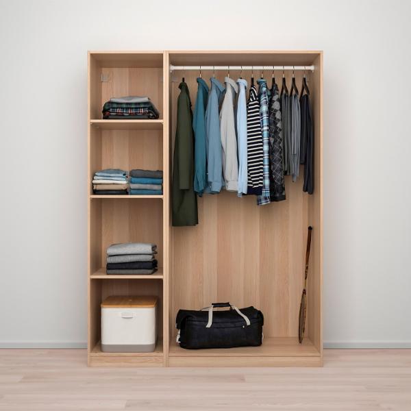Шкаф Ikea Pax/Forsand/Aheim 150 x 60см x 201.2 / ДСП / Имитация Состаренного Дуба photo 5
