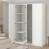 Шкаф Ikea Pax/Forsand/Aheim 150 x 60см x 201.2 / ДСП / Белый photo 3