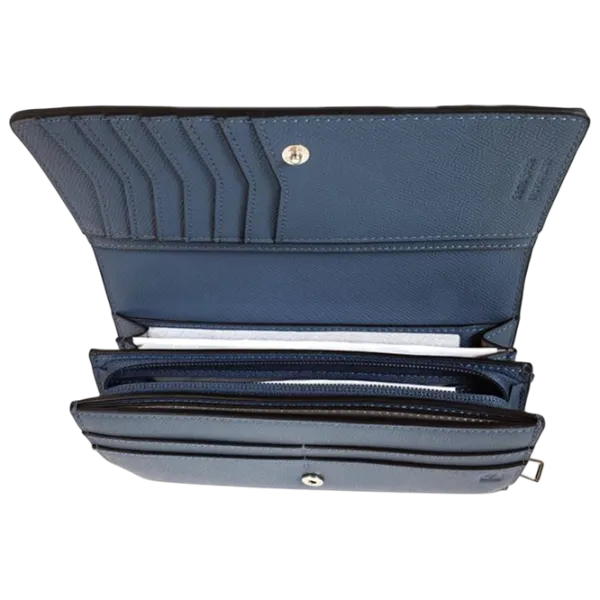 Кошелек для женщин Samsonite Every-Time 2.0 Полиуретан / Синий photo 2 Кошелек для женщин Samsonite Every-Time 2.0 Полиуретан / Синий photo 2