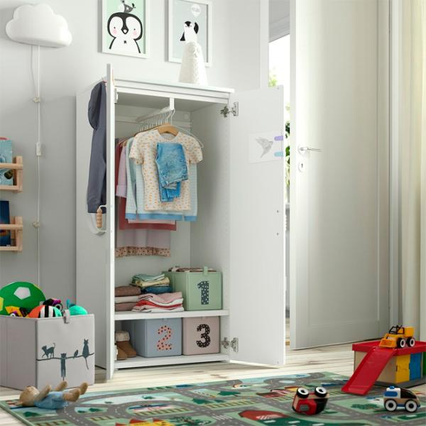 Dulap Ikea Smastad/Platsa 60 x 42 x 123 / DSP / Alb photo 3