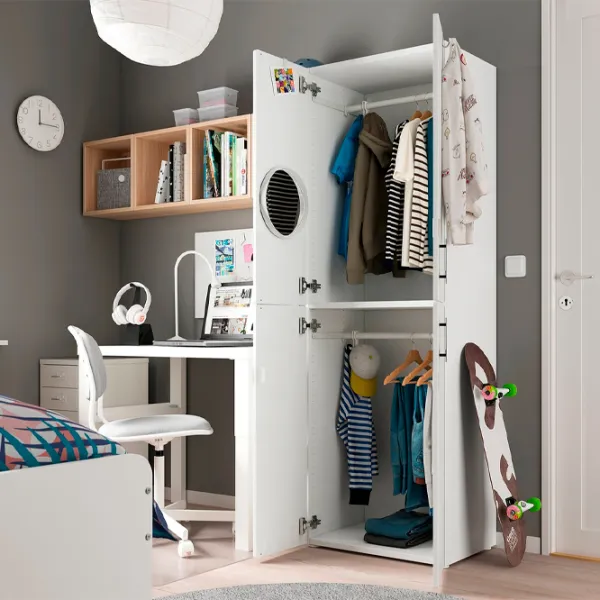 Шкаф Ikea Smastad/Platsa 60 x 42см x 181 / ДСП / Белый photo 7