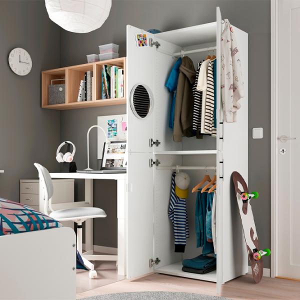 Шкаф Ikea Smastad/Platsa 60 x 42см x 181 / ДСП / Белый photo 7