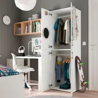 Шкаф Ikea Smastad/Platsa 60 x 42см x 181 / ДСП / Белый photo 4