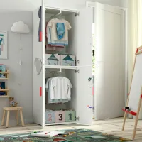 Шкаф Ikea Smastad/Platsa 60 x 42см x 181 / ДСП / Белый photo 3