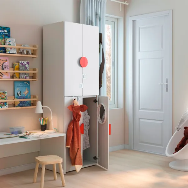 Dulap Ikea Smastad/Platsa 60 x 42 x 181 / DSP / Alb photo 2