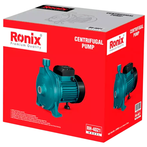 Поверхностный насос Ronix RH-4021 735 Вт 6600 л/ч photo 6 Поверхностный насос Ronix RH-4021 735 Вт 6600 л/ч photo 6