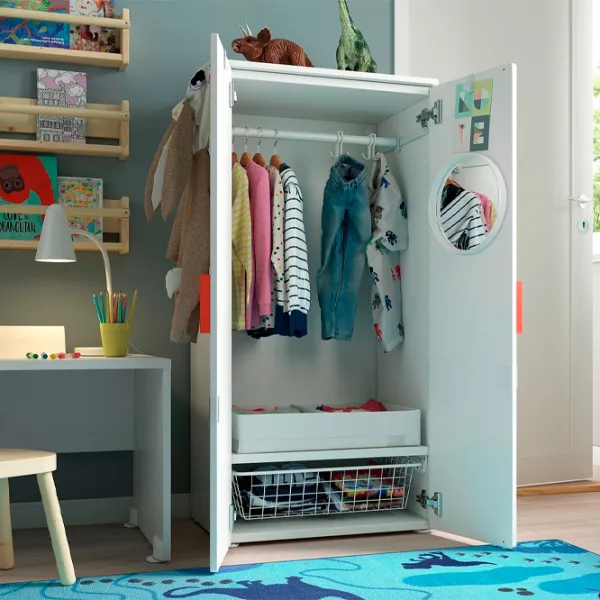 Шкаф Ikea Smastad/Platsa 60 x 42см x 123 / ДСП / Белый photo 2