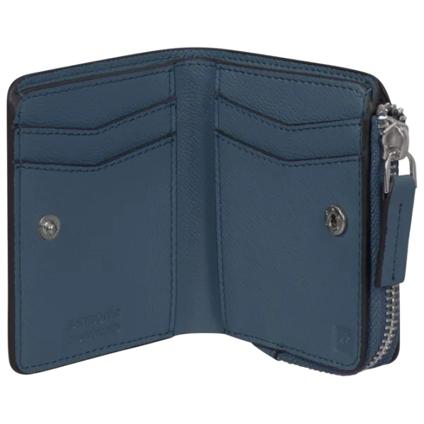 Portmoneu pentru femei Samsonite Every-Time 2.0 Piele naturală / Blue photo 2 Portmoneu pentru femei Samsonite Every-Time 2.0 Piele naturală / Blue photo 2