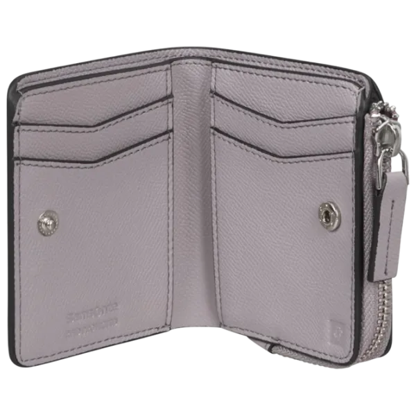 Portmoneu pentru femei Samsonite Every-Time 2.0 Piele naturală / Pink Powder photo 2 Portmoneu pentru femei Samsonite Every-Time 2.0 Piele naturală / Pink Powder photo 2