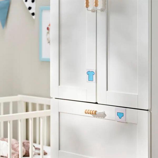 Dulap Ikea Smastad/Platsa 60 x 42 x 181 / DSP / Alb photo 4