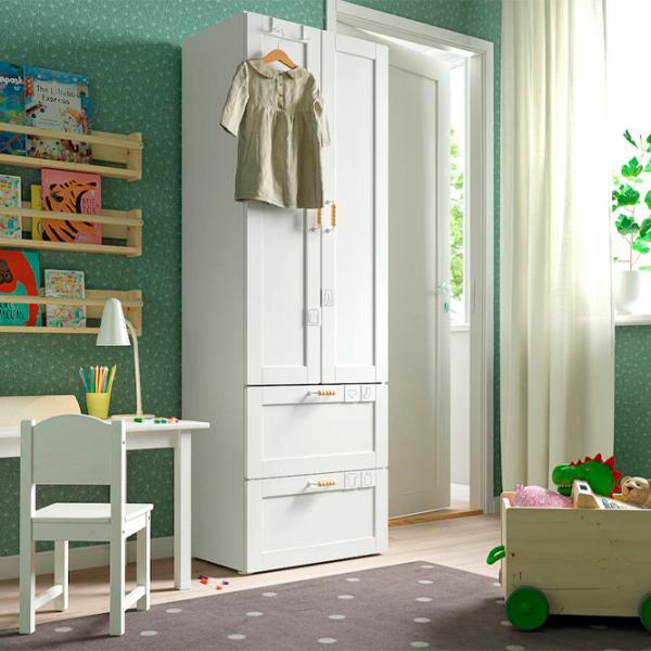 Dulap Ikea Smastad/Platsa 60 x 42 x 181 / DSP / Alb photo 2