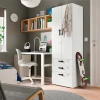Dulap Ikea Smastad/Platsa 60 x 42 x 181 / DSP / Alb photo 2