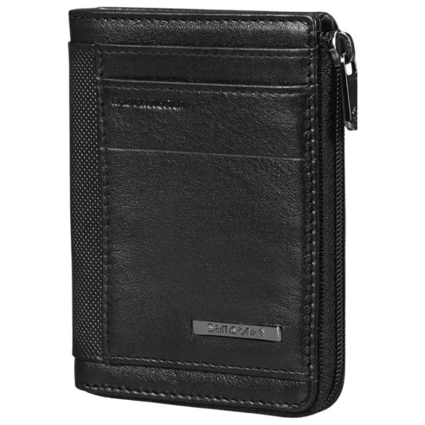 Portmoneu pentru bărbați Samsonite Spectrolite 3.0 Piele naturală / Black photo 1