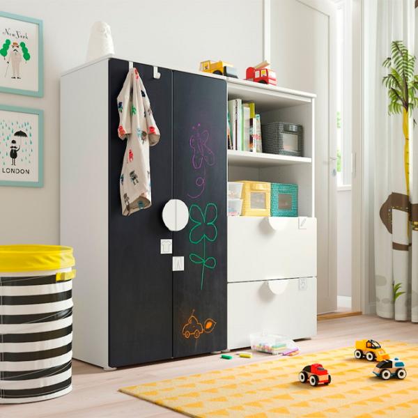 Dulap Ikea Smastad/Platsa 120 x 42 x 123 / DSP / Alb photo 2