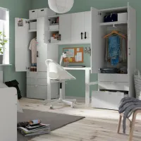 Dulap Ikea Smastad/Platsa 240 x 42 x 181 / DSP / Alb photo 3