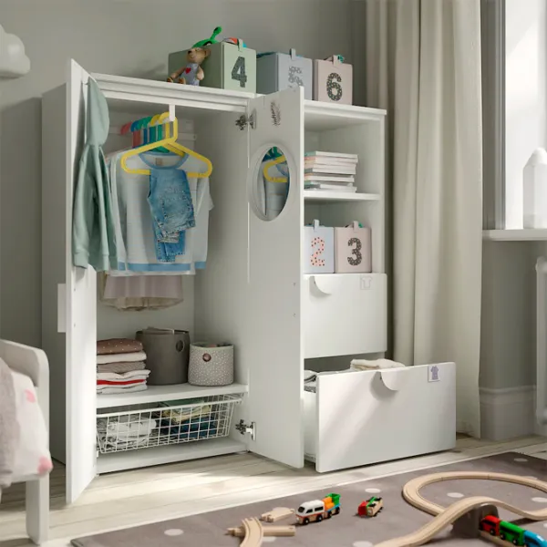 Dulap Ikea Smastad/Platsa 120 x 42 x 123 / DSP / Alb photo 2