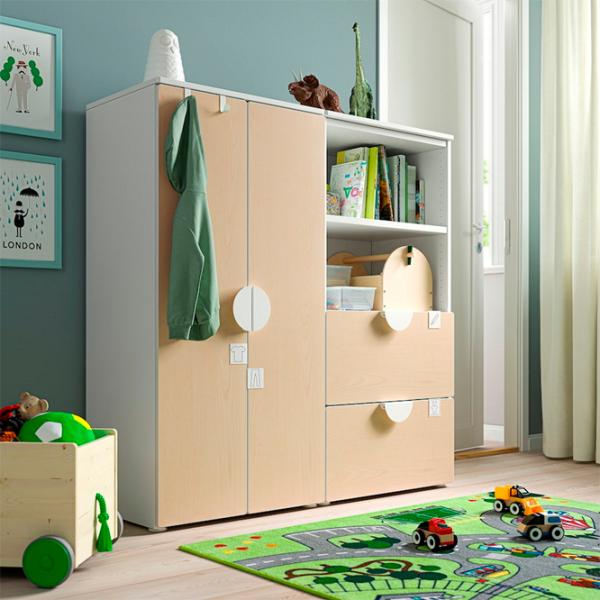 Dulap Ikea Smastad/Platsa 120 x 42 x 123 / DSP / Alb photo 3